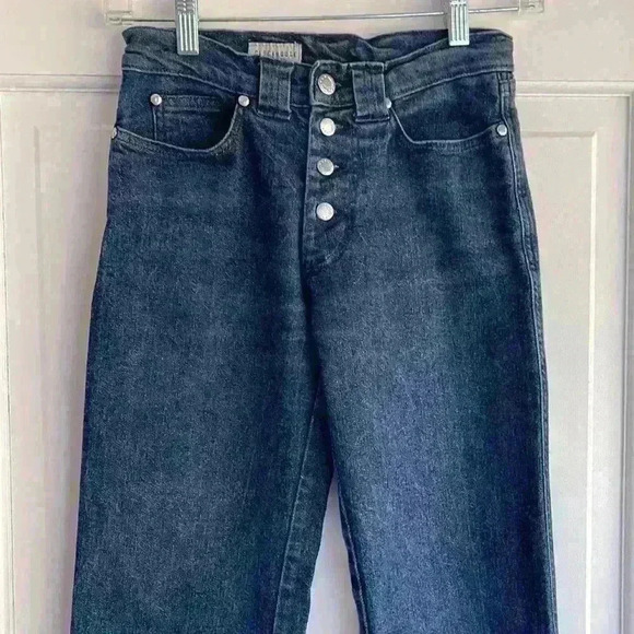 Low rise button fly flare Y2K jeans - Picture 2 of 3